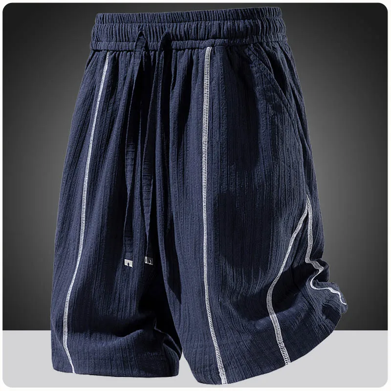 High Quality Plus Size 7XL 8XL Summer casual versatile shorts men fashion comfortable loose Gym Sports Running five-inch shorts