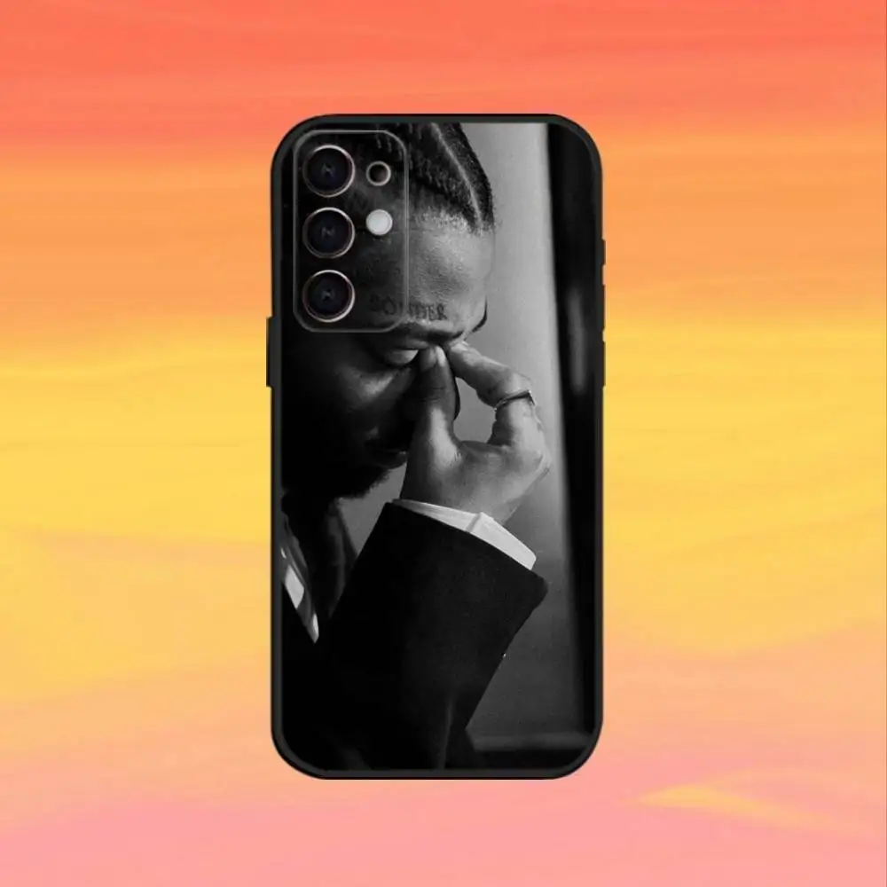 Famosa cantora b-brent f-faiyaz capa de telefone para samsung s25, s24, s23, s22, s21, s20, ultra, plus, fe capa macia preta