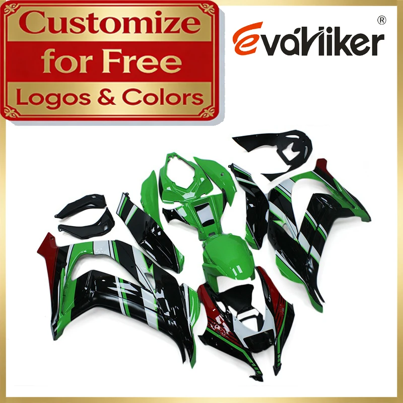 

ABS Injection Fairing For ZX10R 2016 2017 2018 2019 2020 Motorcycle Full Fairing Kit greenblack Customizable Colors And Graphics