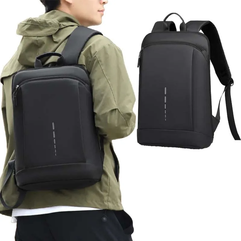 

Waterproof 15.6 Inch Laptop Backpack for Man Ultra Lightweight Bussiness Bag Travel Bags Men's Minimalist Notebook Backpacks Hot