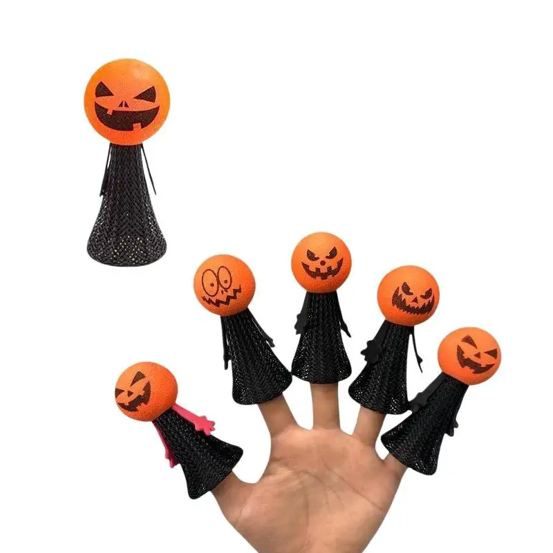 Halloween Bouncing Pumpkin Finger Toys – detail image 6