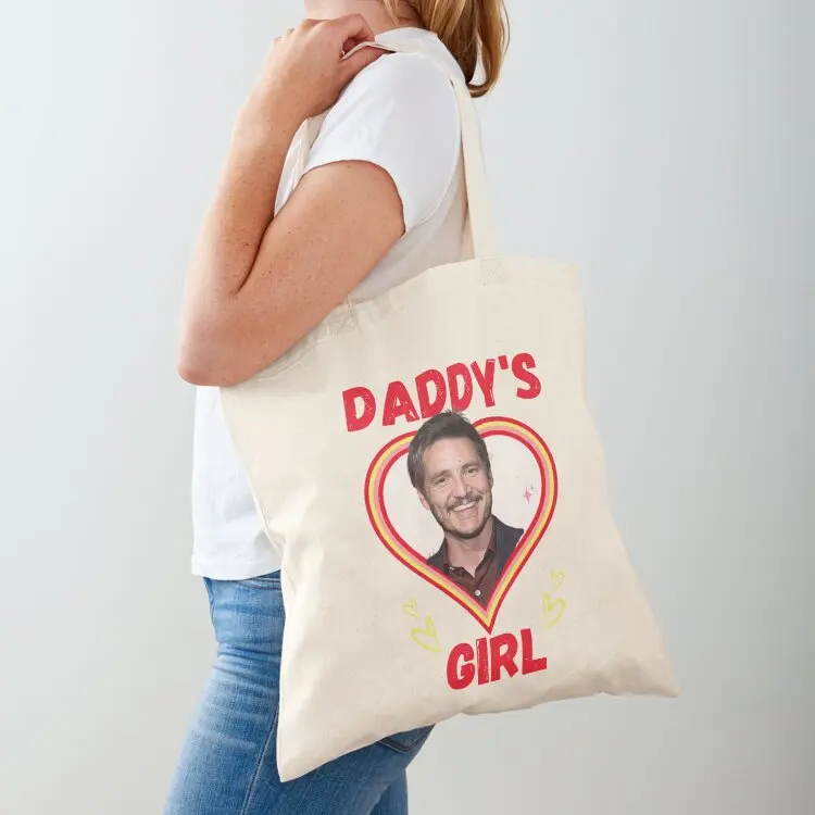 

Pedro pascal - Pedro pascal the daddy of us - Pedro pascal daddy's girl Tote Bag female bag shopper bag women canvas