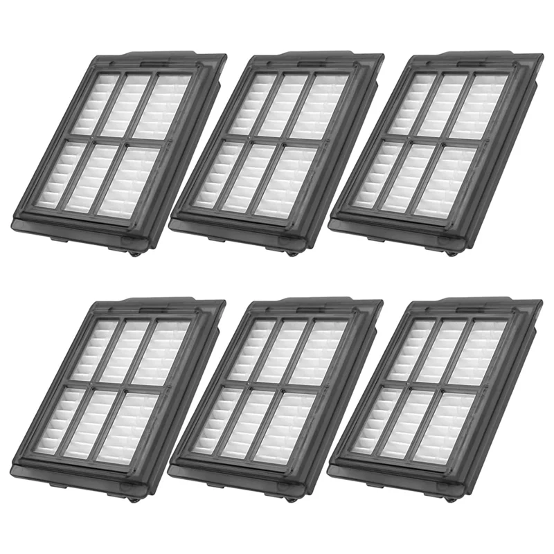 B83B-6PCS مجموعة مرشحات Hepa لـ Irobot Roomba Plus 505 Combo/405 Combo استبدال ملحقات المكنسة الكهربائية