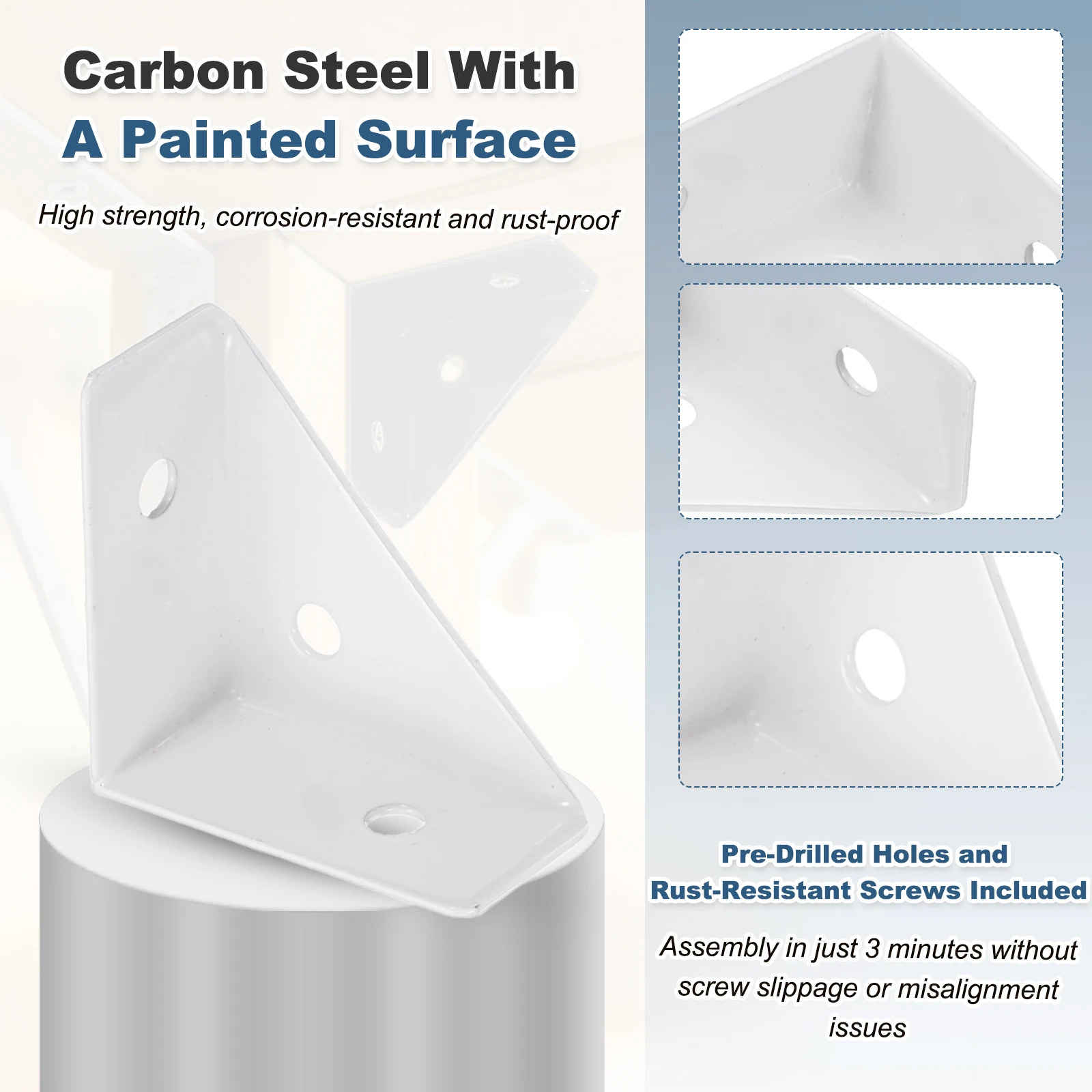 Suporte de canto triangular de - Woodworking X Brace avaliação e preço