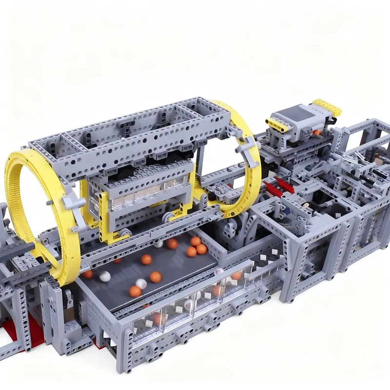 5078pcs MOC Rotary Car Dumper Takanori Hashimoto Technical Model Building blocks toy Construction Christmas gifts creative DIY