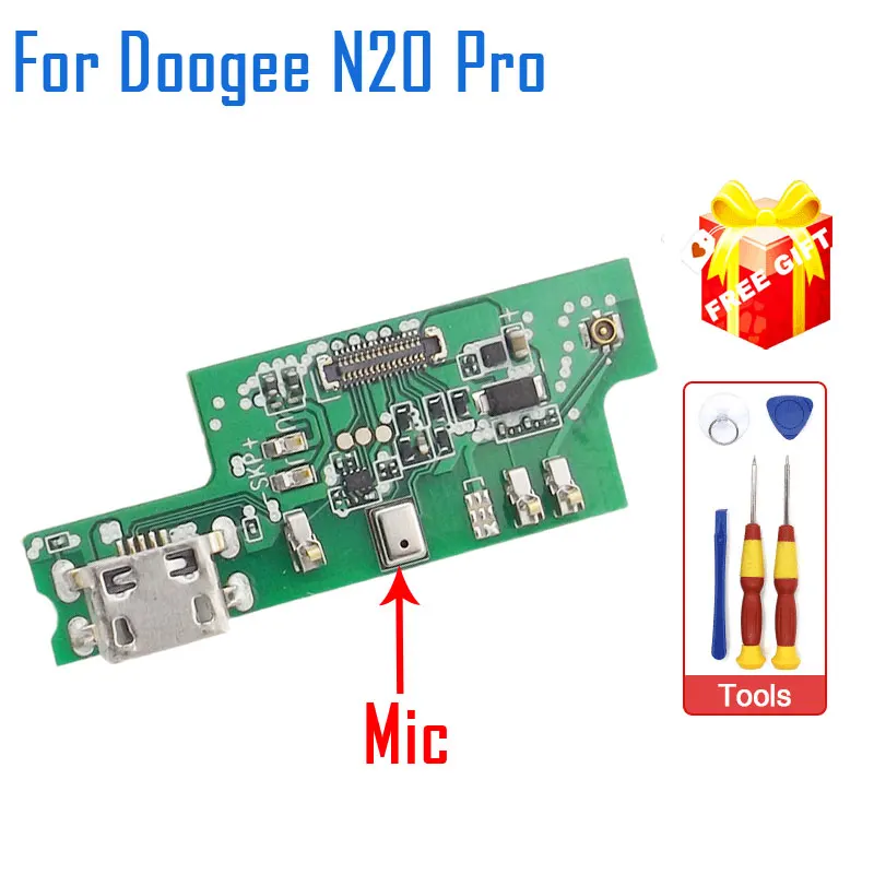 DOOGEE N20 Pro USB Board New Original Base Charging Port Board Microphone Repair Accessories For DOOGEE N20 Pro Smart Phone