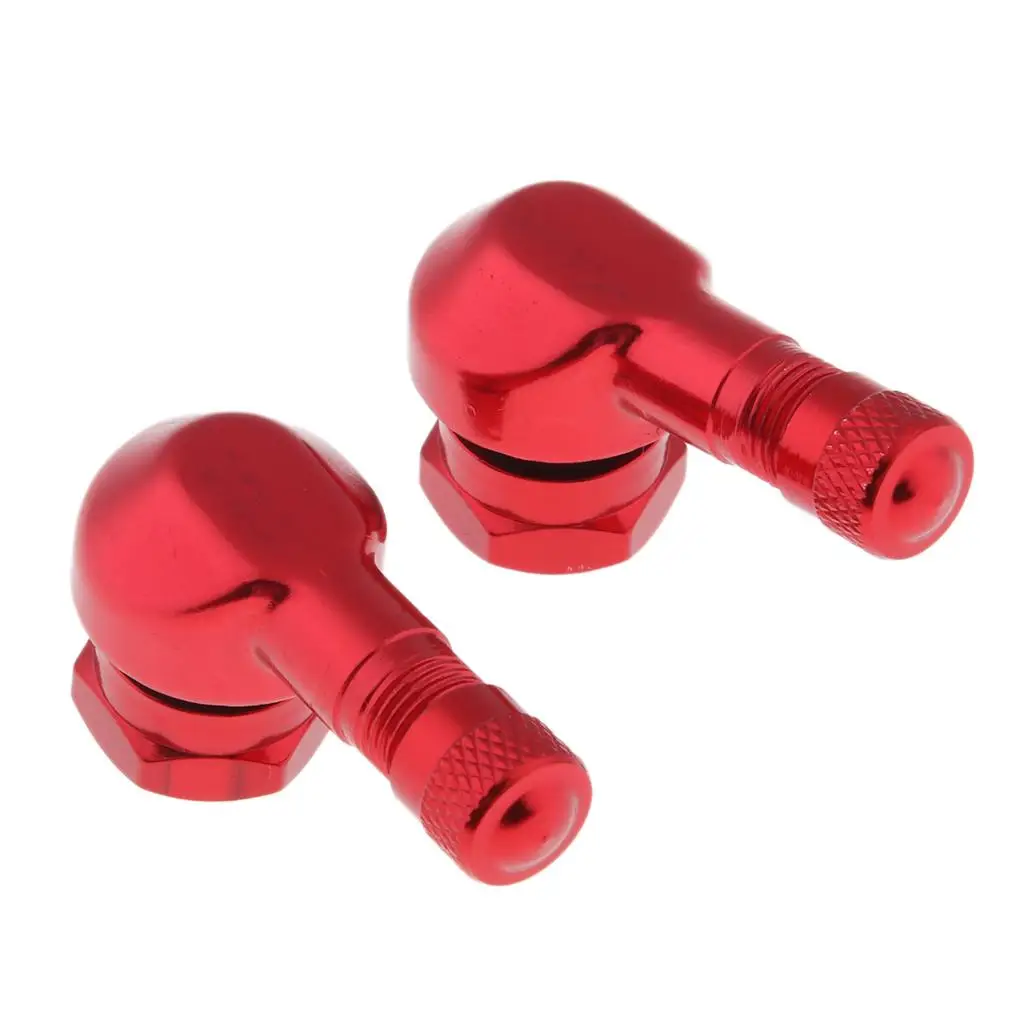 الألومنيوم دراجة نارية 90 درجة 11.3 مللي متر عجلة الإطارات الجذعية صمام لايحتاج #3