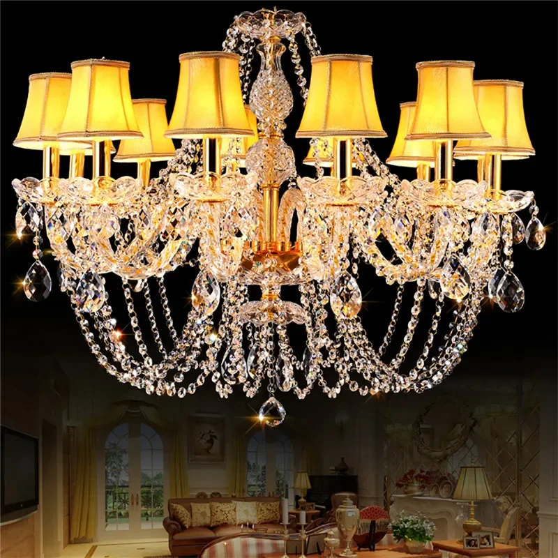 SOFEINA European Luxury Crystal Pendent Lamp Living Room Restaurant Bedroom Villa Hotel Clothing Store Beauty Salon Chandelier image 4