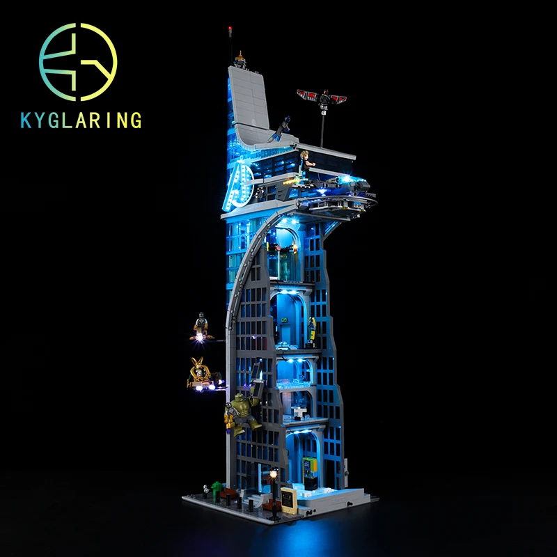 

Kyglaring светодиодный набор для башенной битвы 76269, строительные блоки без модели (только Φ включены)