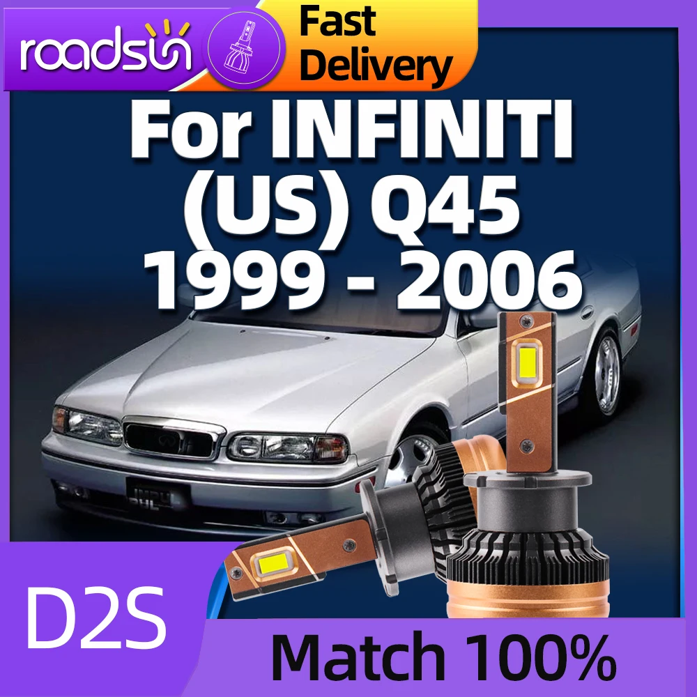 

Фонари головного света D2S автомобильные лампы 6000 лм фары 1999 K для INFINITI (US) Q45 2000 2001 2002 2003 2004 2005 2006