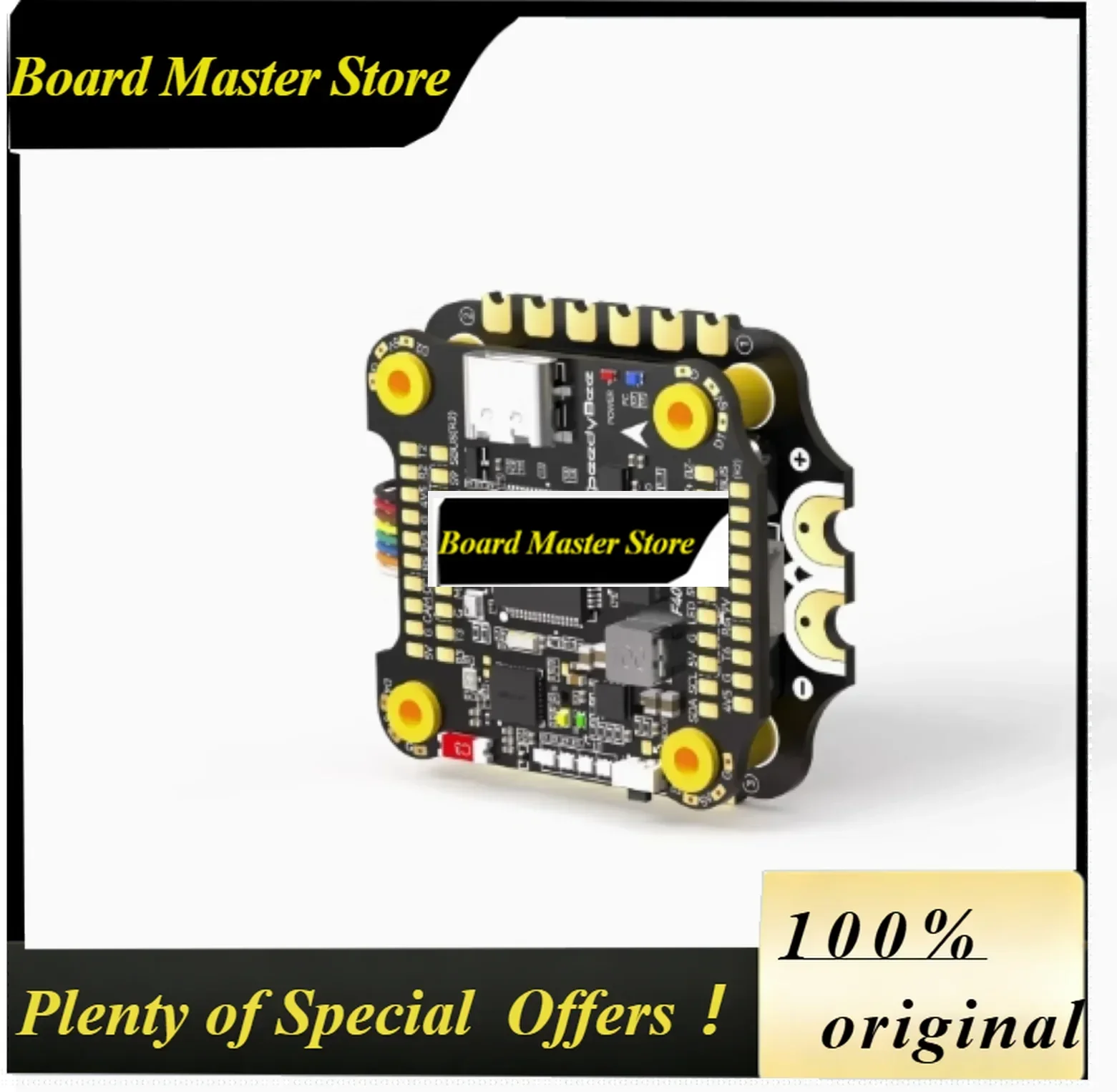 BoMaSThe SpeedyBee F405 V4 BLS 55A 30x30 Flying Tower FPV Has A Long Voyage Of 5-inch, 7-inch And 10-inch FPV