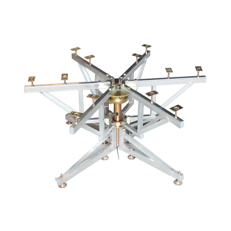 

Electric remote control large dining table floor-to-ceiling steel frame turntable adjustable speed forward and reverse load