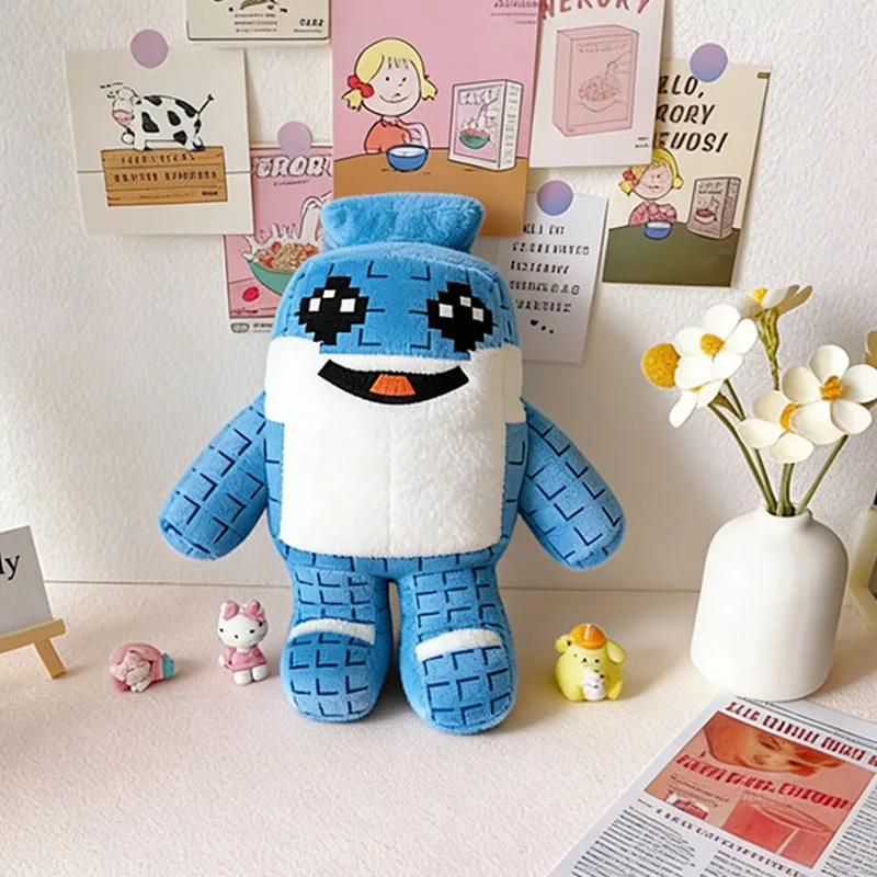 Brainrot 67 Weiche Plüschpuppe |   Niedliches Nr.9 Haus-Plüschtier |   Einzigartiges italienisches Brainrot-Stuhl-Design