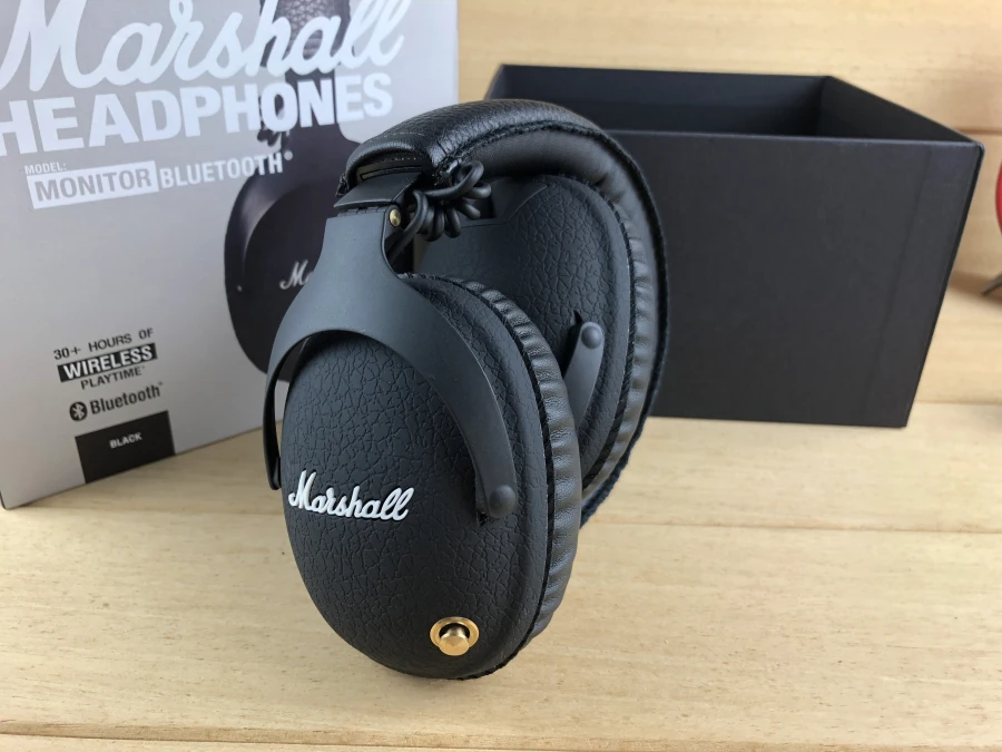 Marshall MONITOR Monitor Bluetooth Wireless Headphones Rock Earphones Noise-Isolating Deep Bass Foldable Sport Headphone