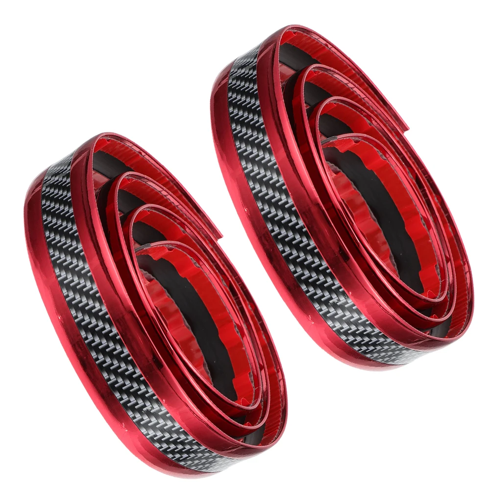 

2 Rolls Car Door Sill Protectors Rubber Anti-Collision Strips Durable Wear-Resistant Easy Fit Scratch Friction Resistant Car