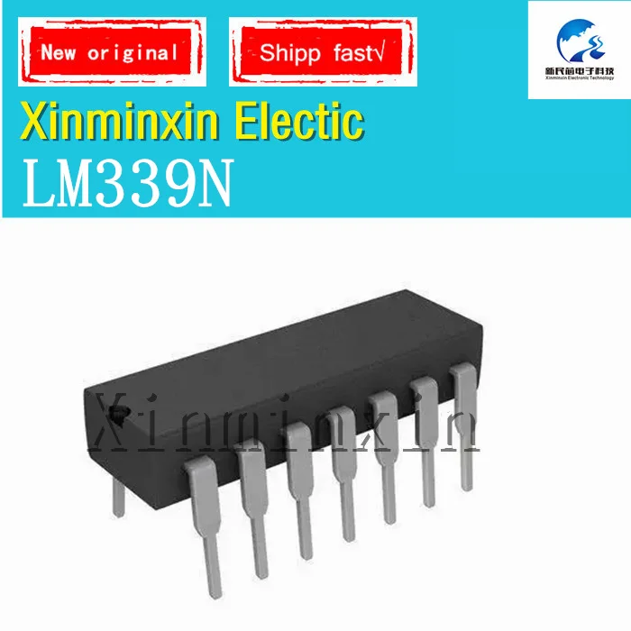 10PCS/LOT LM339N DIP14  IC Chip New Original