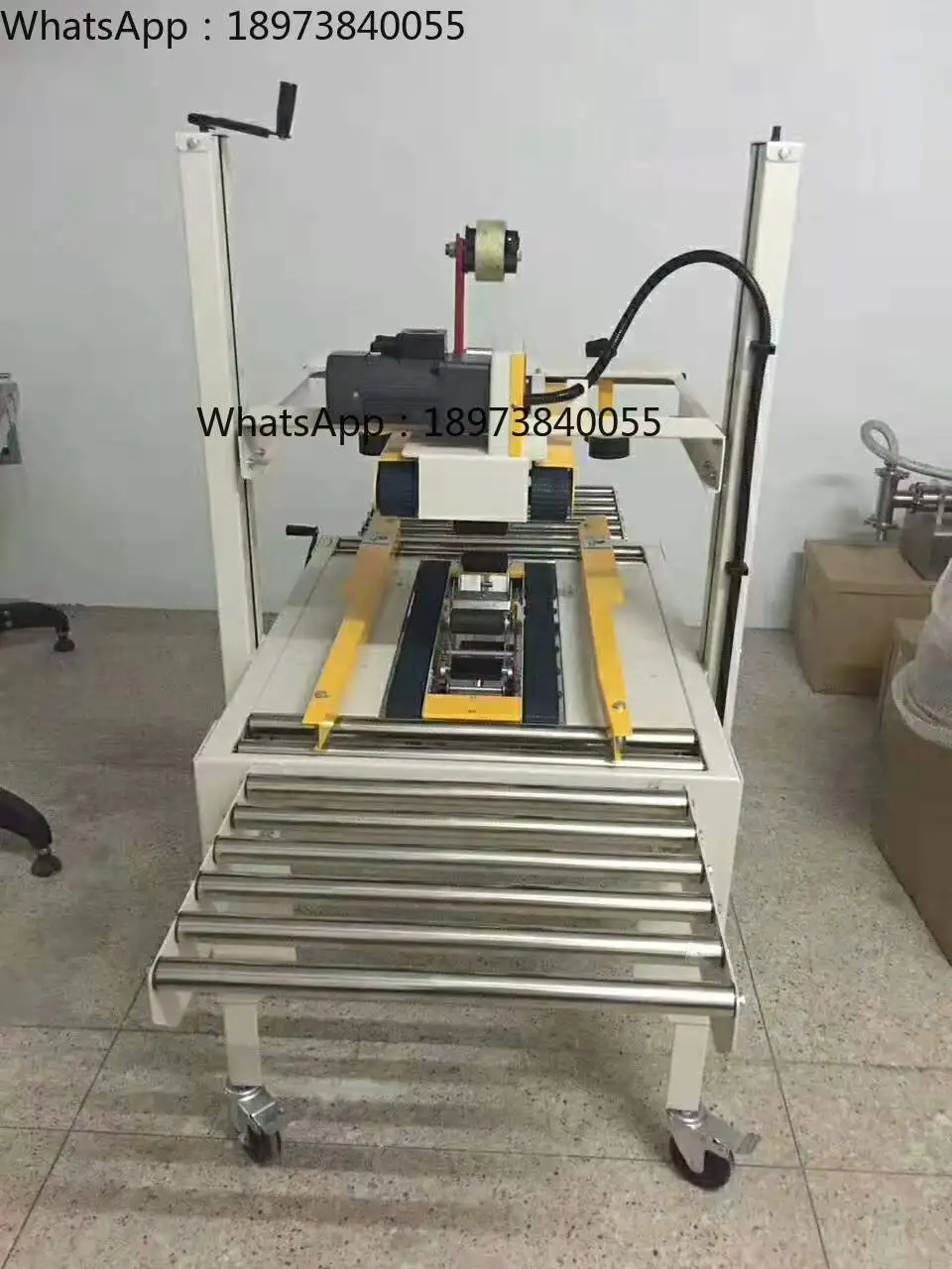 

High Quality Adjustable Top Bottom Tape Electric Stable Automatic Cartons Boxes Box Sealer Carton Sealing Machine
