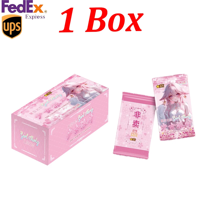 

2024 New The Charm Of Goddess Goddess Story Collection Card Waifu Booster Box Ccg Acg Doujin Toys And Hobby Gift