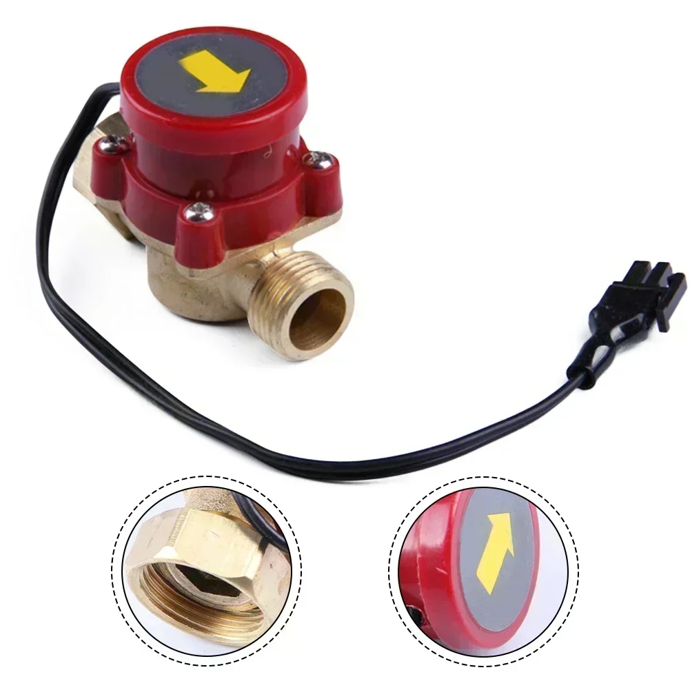 1 Pc HT30 30W G1/2-inch Threaded Water Flow Switch Sensor 0 To 110V Suitable For Water Pump Automatic Control Switches Tools