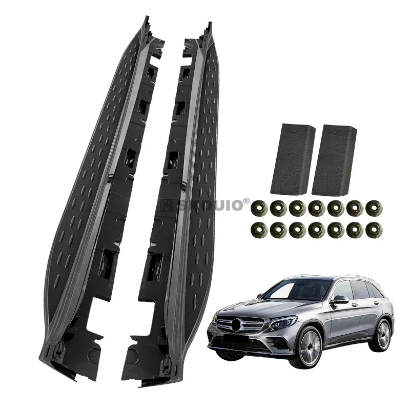 

Factory Hot Selling SKOUIO-AZ-10 Side Step for GLC 300 X253 2016-2022 Aluminum Alloy Auto Side Pedal Bar Running Board