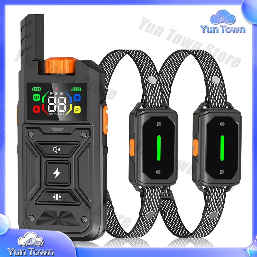 Innovative Waterproof Rechargeable Dog Shock E-Collar 2600FT Remote Dog Training Collar with 3 Training Modes