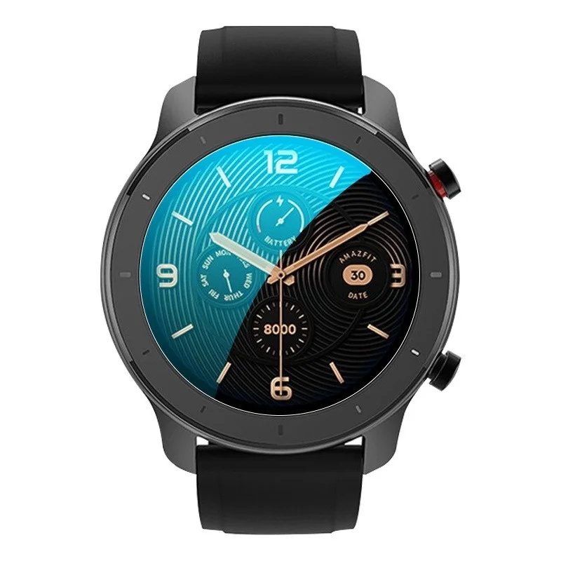

​​For Amazfit GTR 42 47mm T Rex 2 3 T-Rex Pro 3 Ultra – 9H Hardness, Hydrophobic & Oleophobic Coating​​
