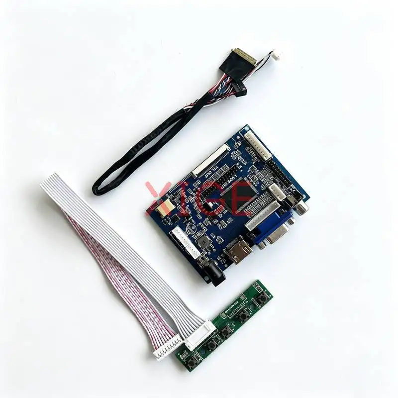 

Controller Board Fit LP101WH1 HSD101PHW1 HT101HD1 M101NWN8 HDMI+VGA+AV 1366x768 1366*768 40-Pin LVDS Laptops Display Screen Kit