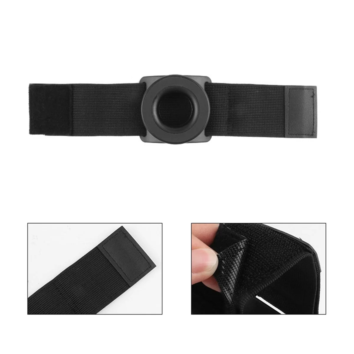 Soporte de succión magnético fuerte, soporte para teléfono móvil, correa para la muñeca, correa para el brazo giratoria multiusos para ciclismo