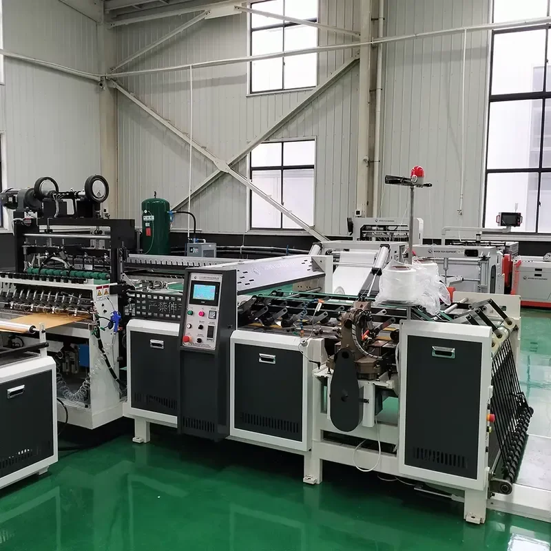 High Quality Fully Automatic Pp Woven Bag Cutting and Sewing Machine Polypropylene Sack Cutting and Stitching Making Machine
