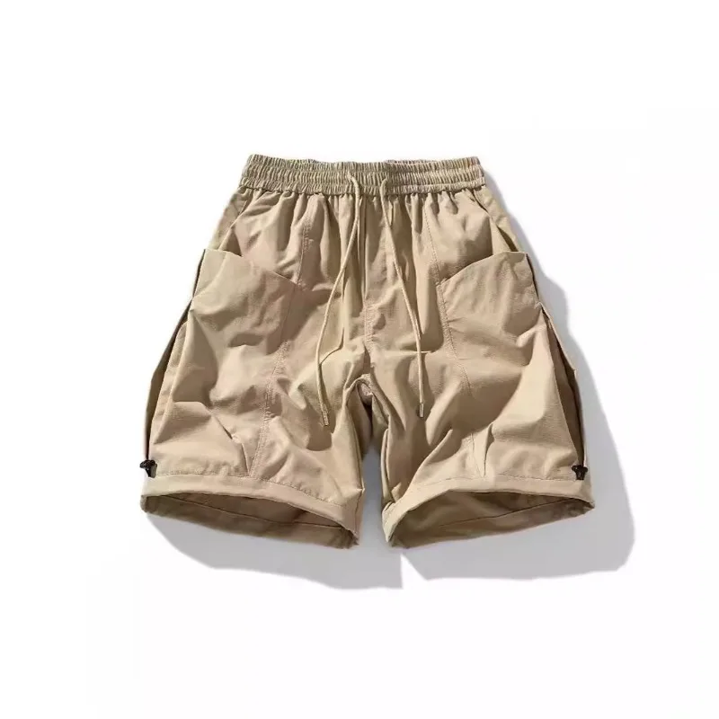 New Summer Large Pocket Functional Style Cargo Shorts