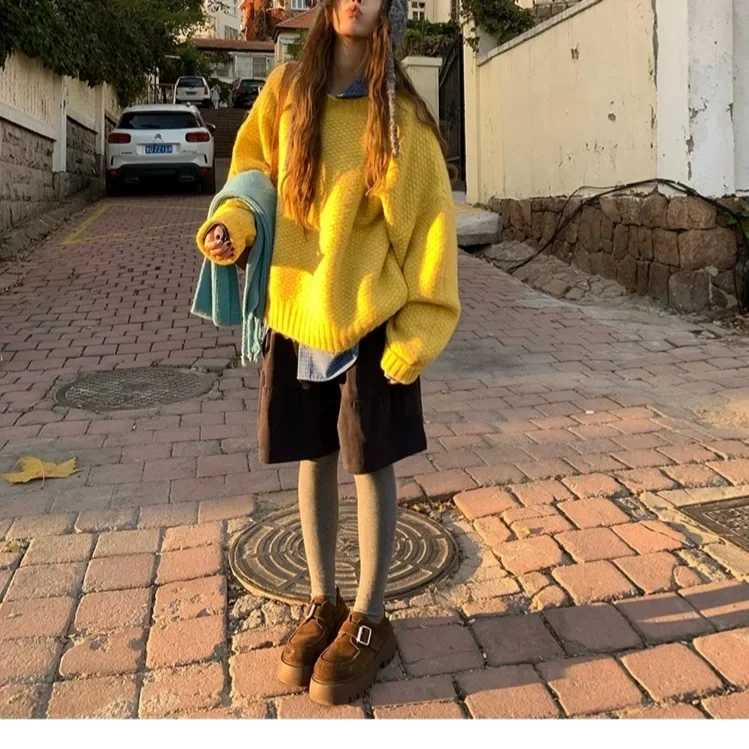 طبقة أساسية ملابس خارجية شتاء وصول جديد دائم مريح الأناناس منقوشة المرأة تريكو لينة مريحة سترة علوية