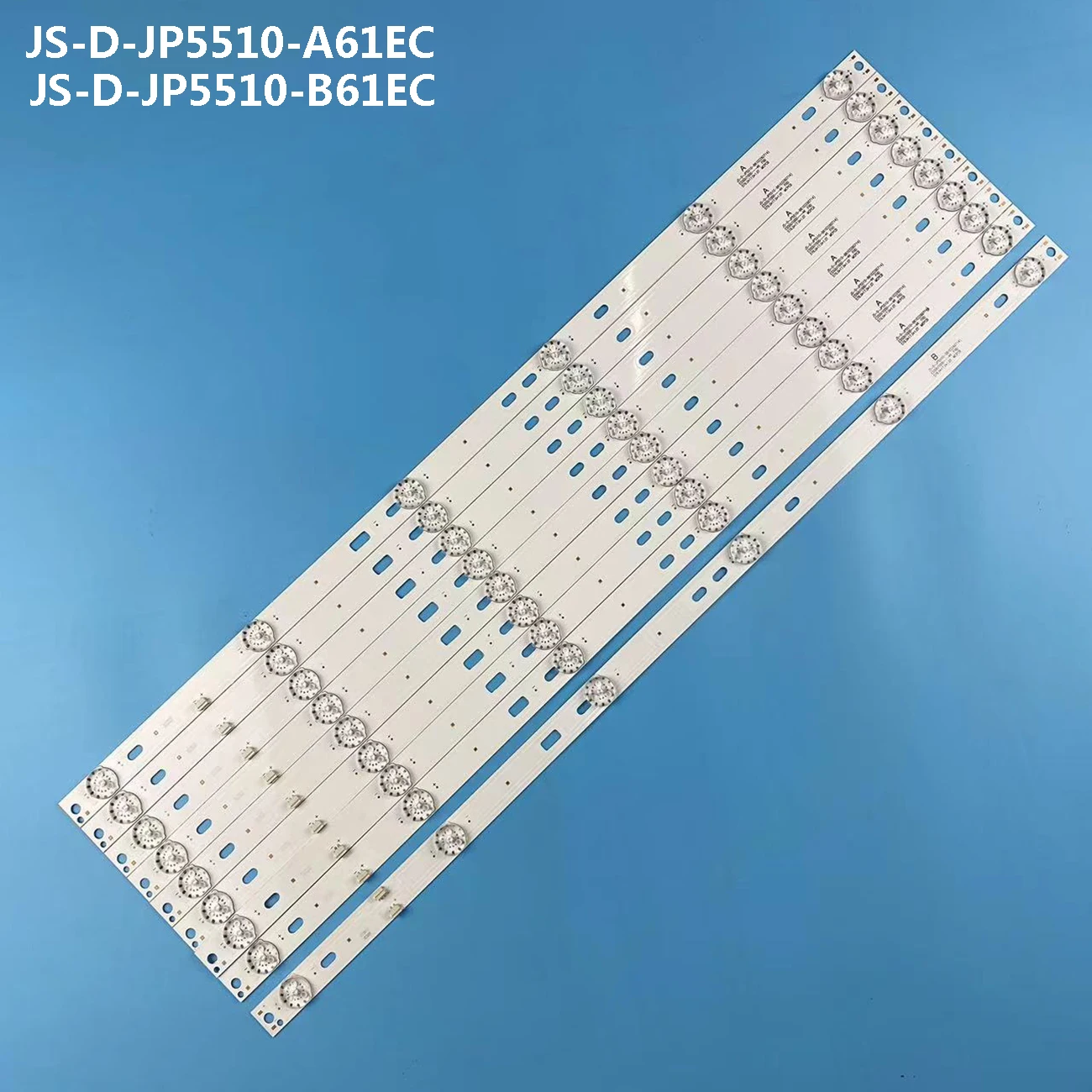 

LED Backlight Strips For MS-L1239-L/R JS-D-JP5510-A61EC JS-D-JP5510-B61EC E55DU1000 CTV5584-UHD-SMART-CURVED