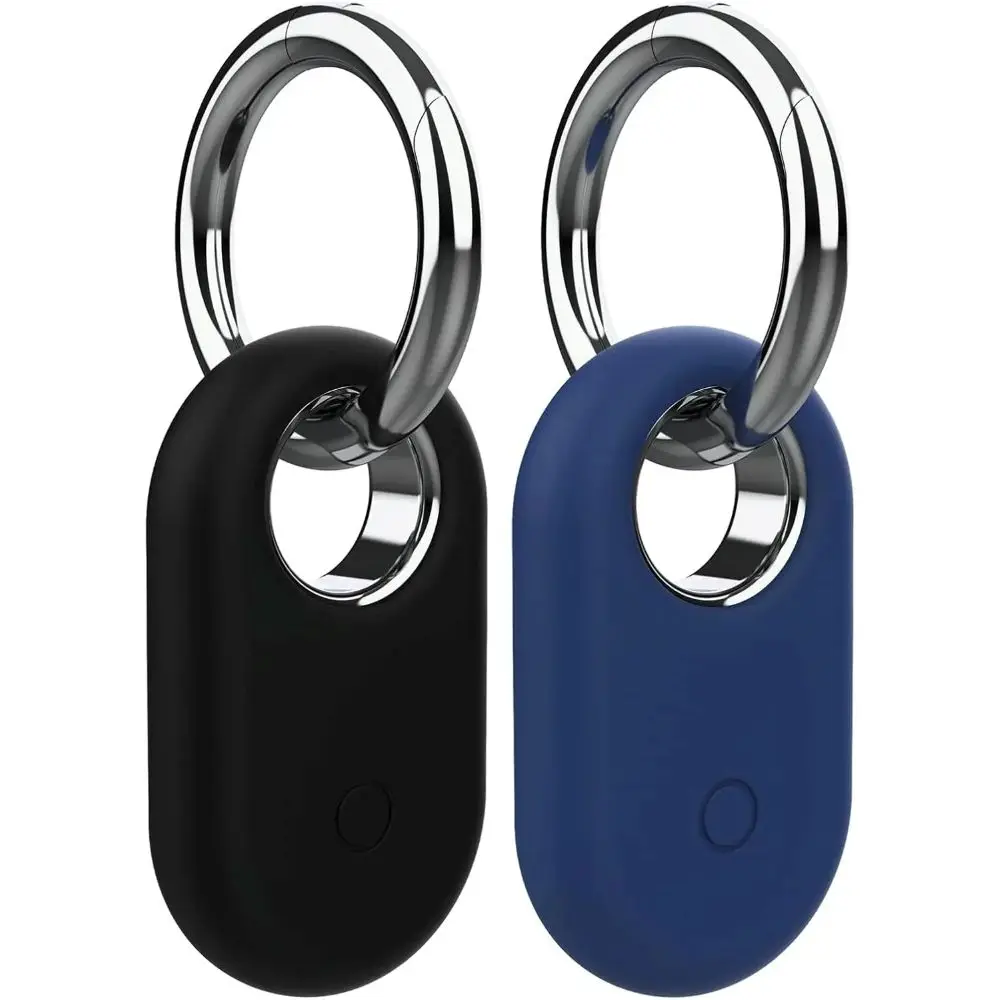 

1 упаковка чехла с кольцом для ключей для Samsung Galaxy SmartTag2, устойчивый к царапинам, мягкий силиконовый защитный чехол, мягкий на ощупь