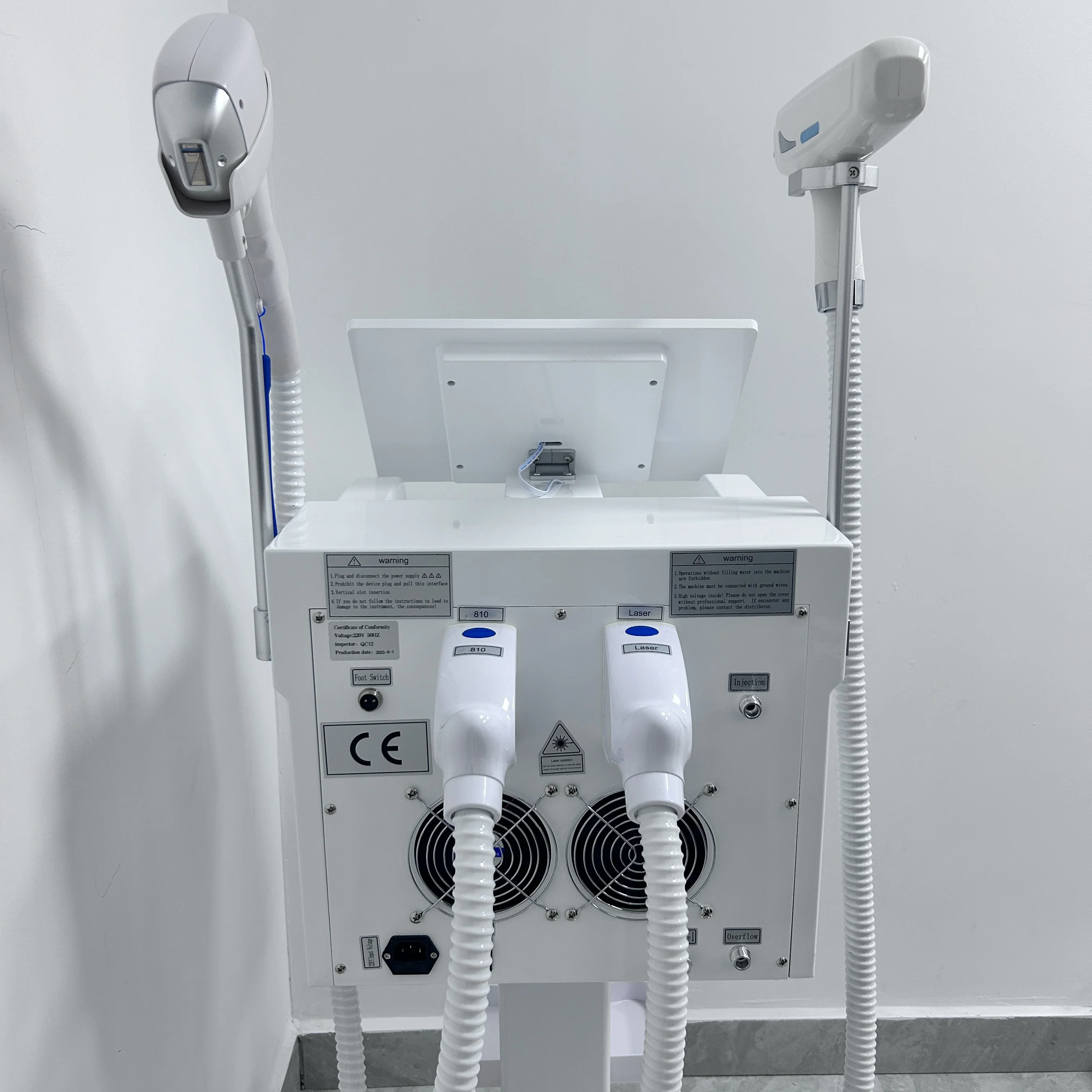 2026 أحدث إزالة الشعر بالليزر ديود سوبرانو الأول في العالم 2 في 1 غير مؤلم نقطة التجميد يزيل جميع الوشم قشر هوليوود #5