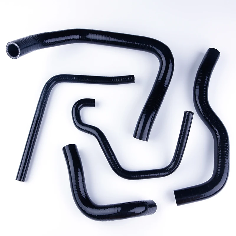 

For Kawasaki ZX6R Ninja 1998-2002 1999 2000 2001 ZX600J Silicone Radiator Hoses Tubes Kit 5Pcs 10 Colors