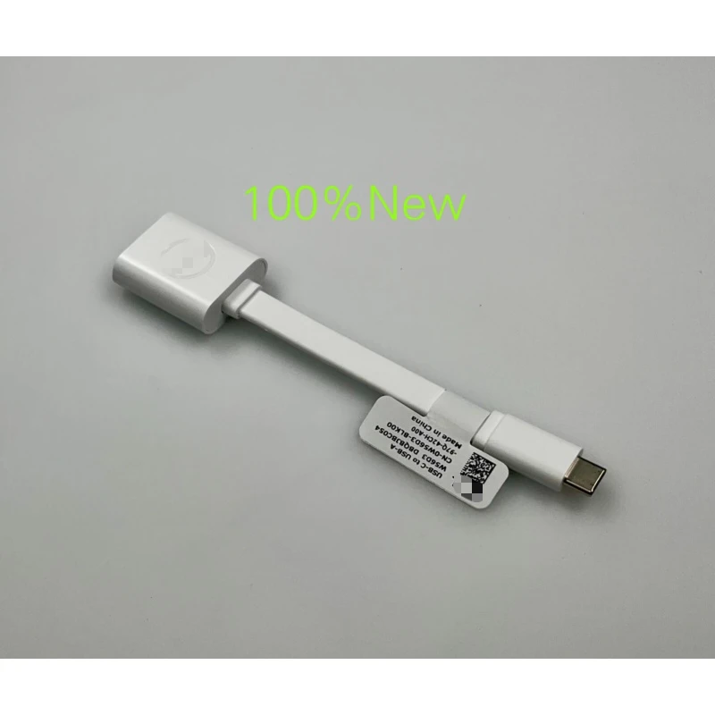 NEW Original Ethernet Adapter Cable For Dell USB-C To USB-A 3.0 White DBQBJBC054 03XTY3 100% Tested Fast Ship