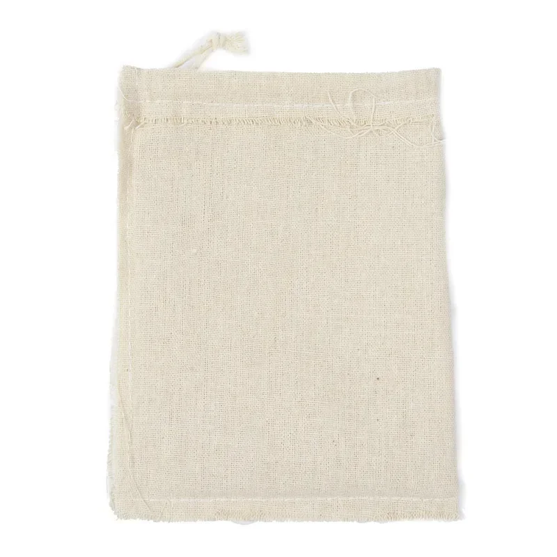 1pcs Linen Drawstring Bags Multiple Sizes Coin Money Card Holder Gift Jewellery Pouch Cosmetic Washing Storage Bag