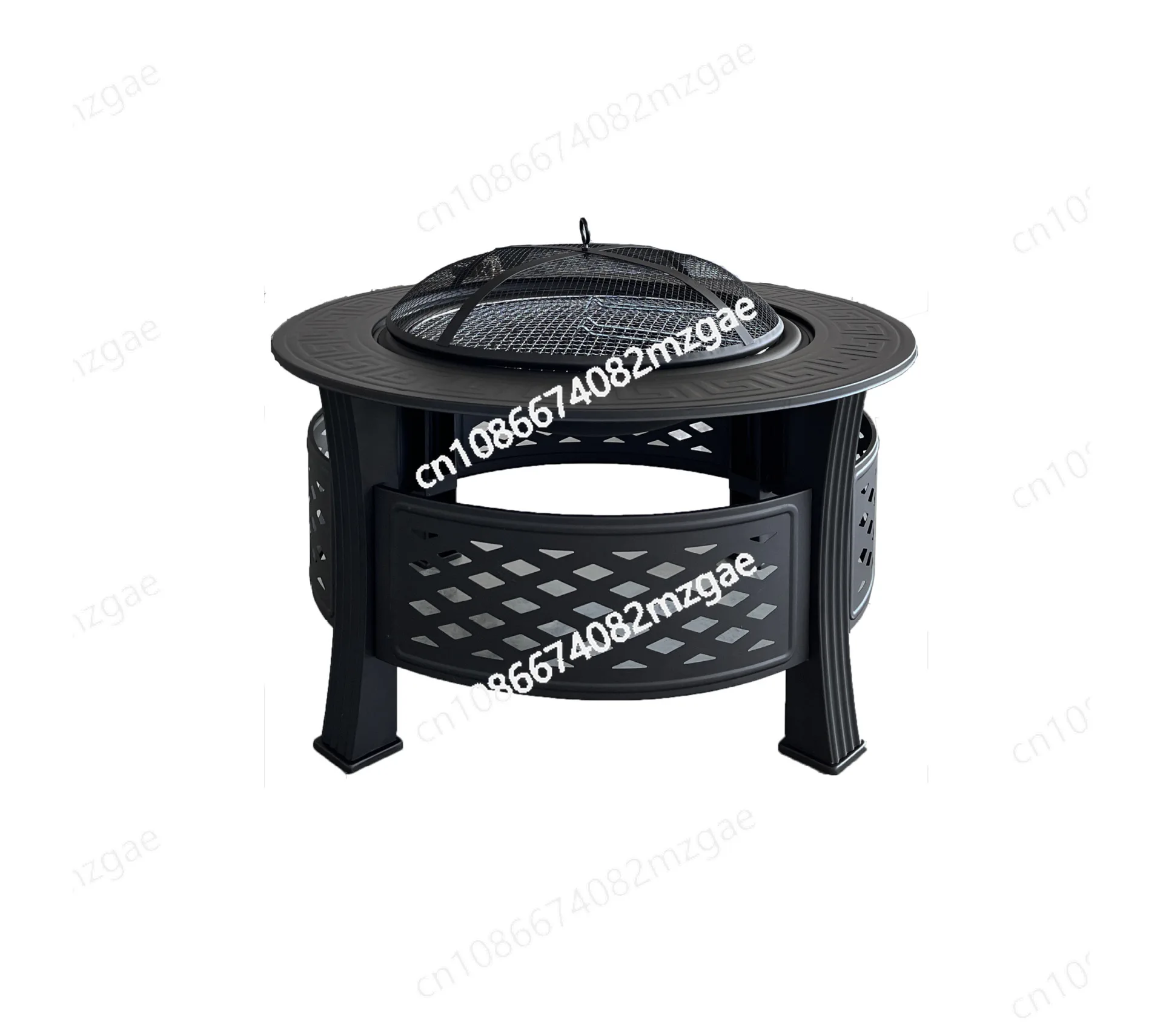 

Winter courtyard enclosure tea table 4-6 outdoor brazier grilled fish barbecue table barbecue grill heating stove