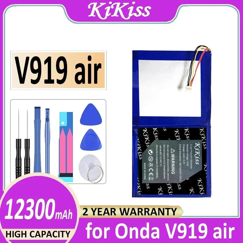 12300mAh/12500mAh KiKiss bateria do Onda V919 air CH OI109 OI105/3G Air OI102/4G Air OC101 baterie o dużej pojemności