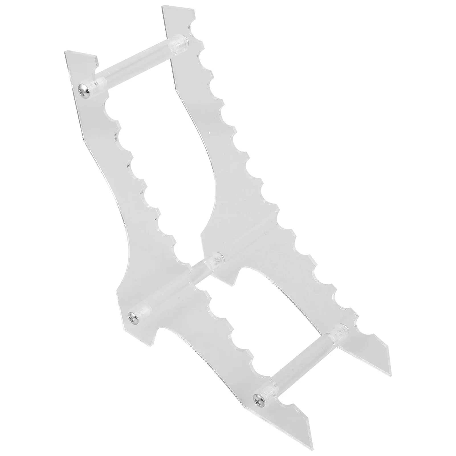 

Acrylic Pen Holder Desktop Organizer 12 Holes Wear Resistant Pen Stand for Office Desk Storage Display