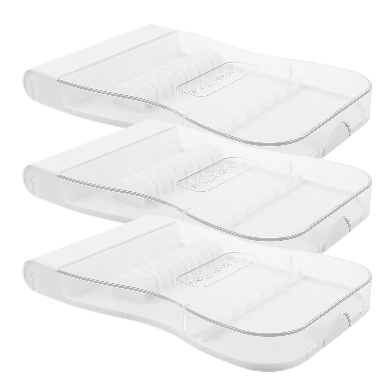 3Pcs Water Flosser Tips Case Compact Storage Organizer 6 Slot Dental Irrigator Tips Holder Travel Leakproof Oral