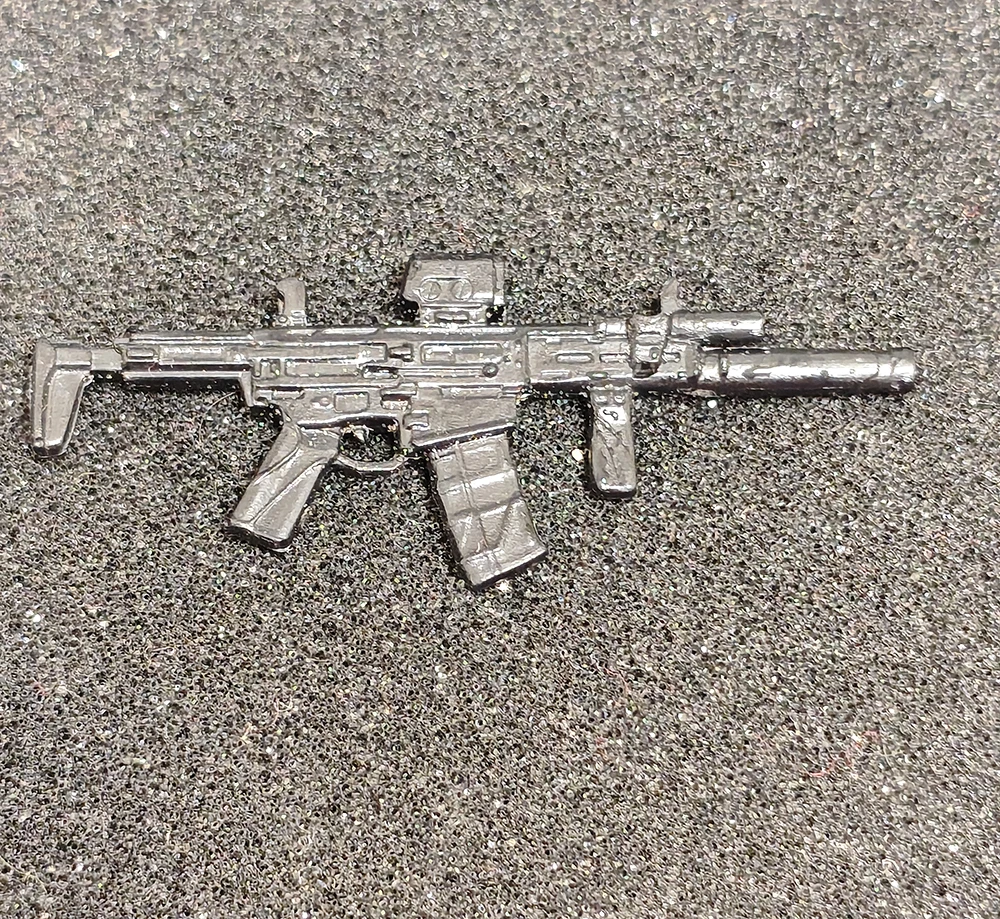 

1/18th Mini Toys Weapons Model Heavy Weapons PVC Material Not Real Special Doll Soldier 3.75" Action Figure Collectable