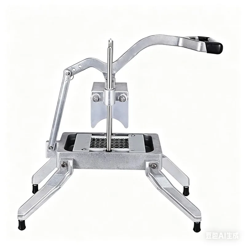 Vertical French fries cutter, multi-function vegetable cutter, wolf tooth potato wave lettuce machine, cabbage machine