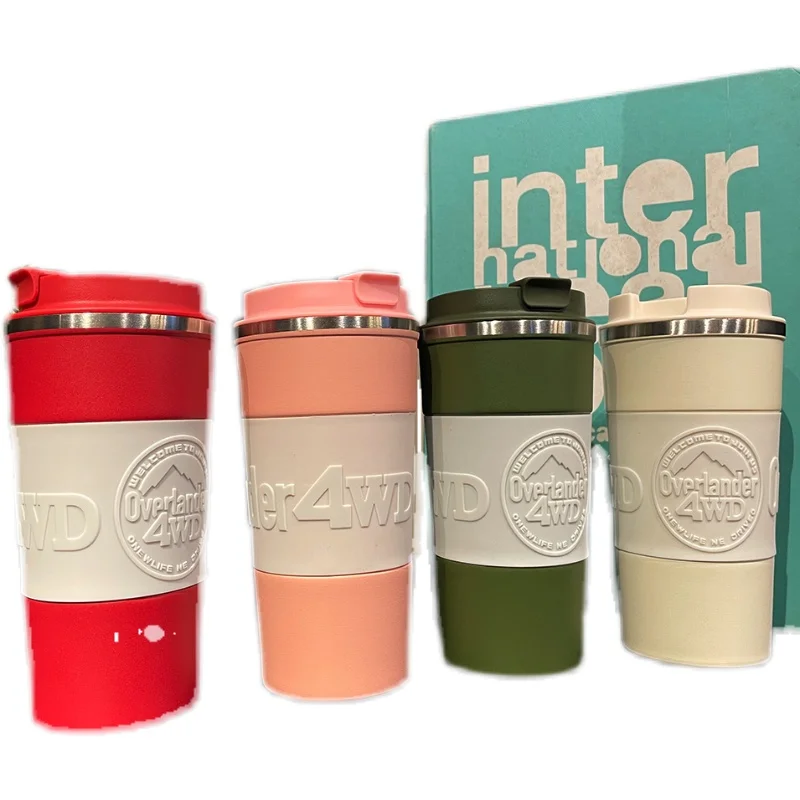 

*Car Thermos Cup Stainless Steel Vacuum Water Cup Outdoor Coffee Cup 510ML