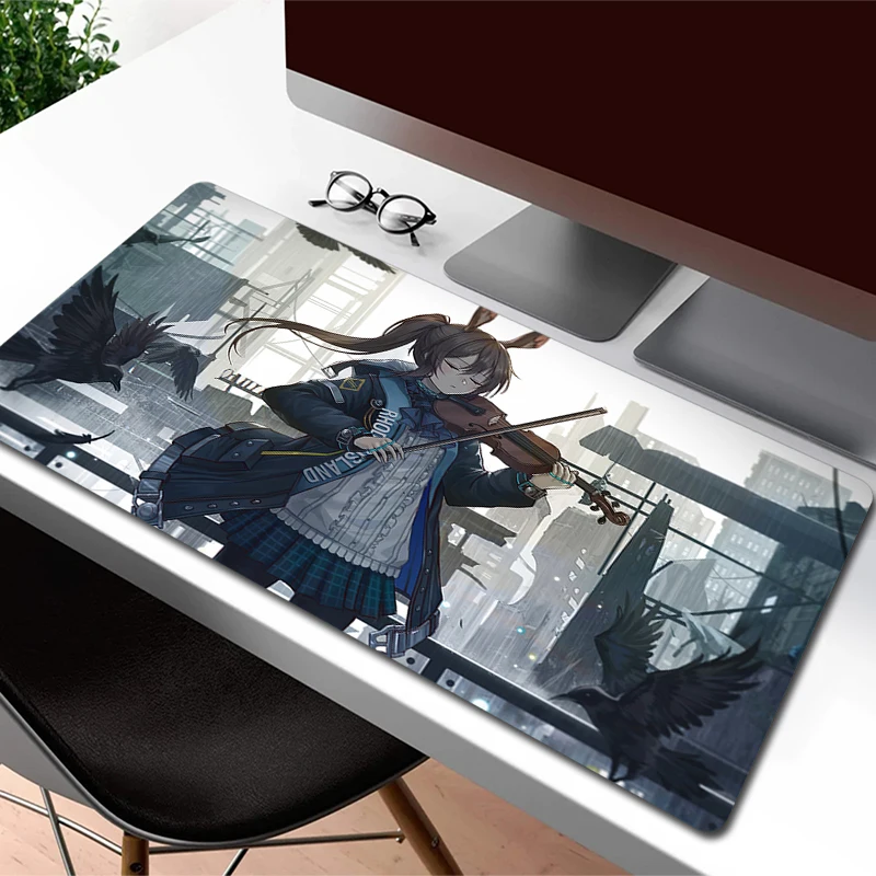 

Arknights Gaming Mouse Pad Kawaii HD Print Anime Girl Mouse Mat Large Office Mosuepad Computer Desk Mat Desktop Decoration Gamer