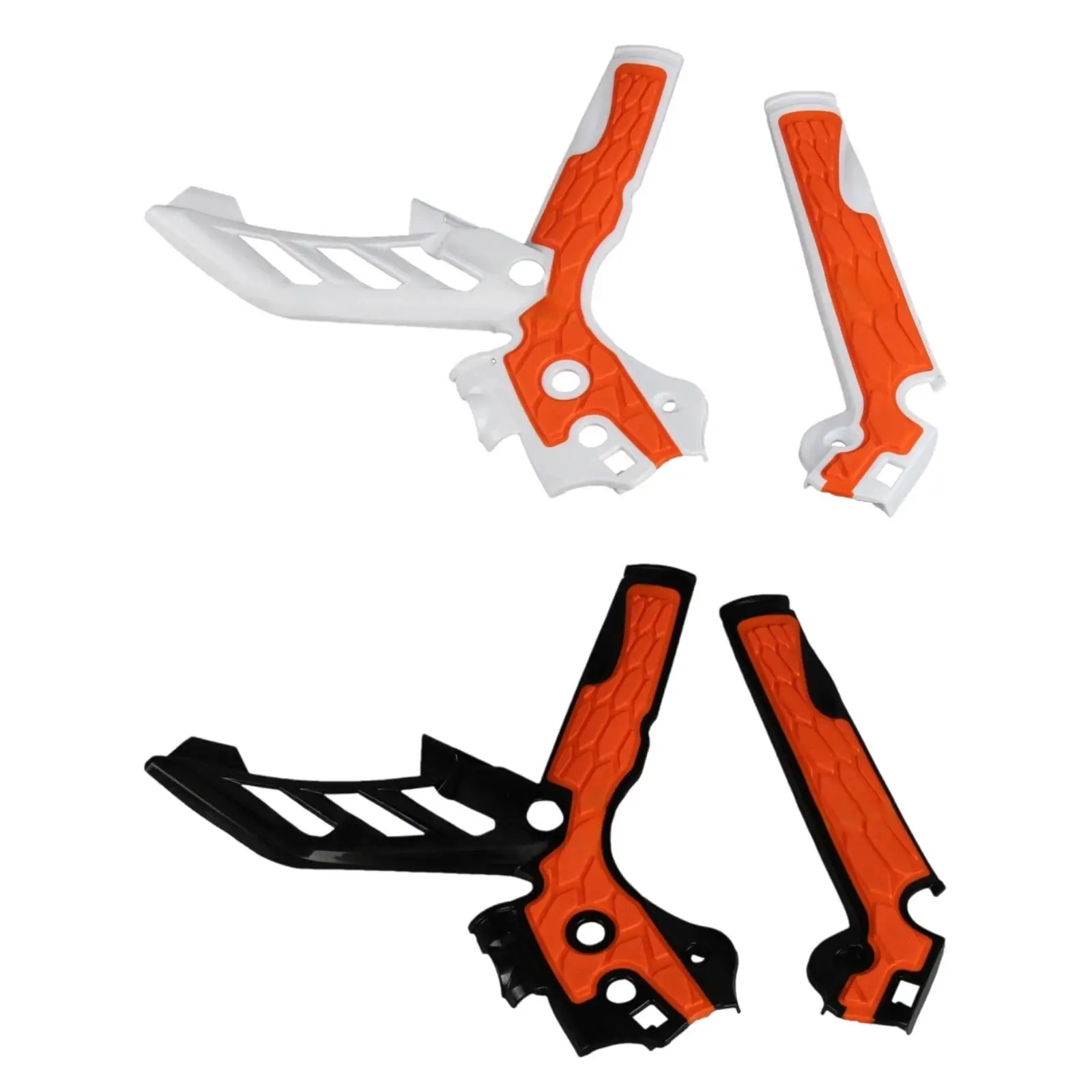 Picture 4: Motorcycle Frame Guards Motocross Accessory Premium Plastic Hard Shell Wear Resistant Sleek Design Easy to Install for Ktm