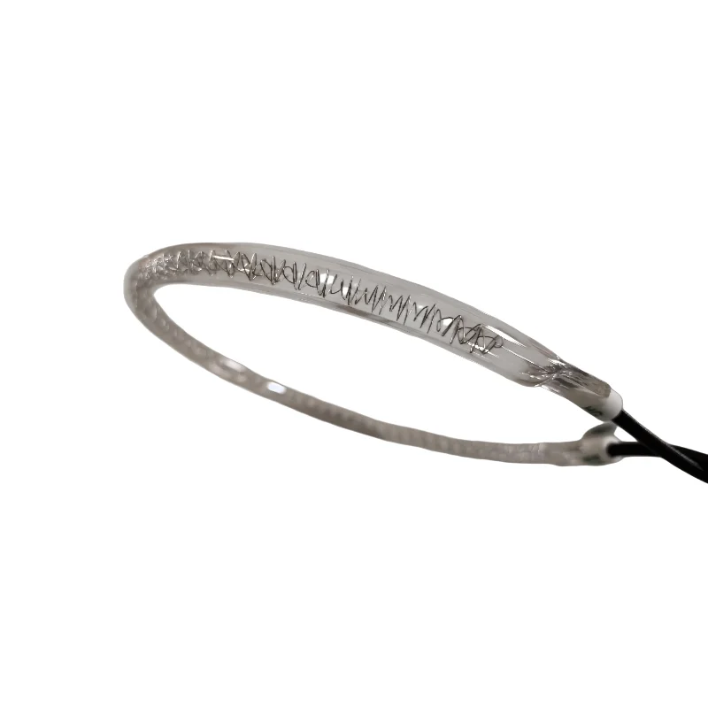 Lampada a infrarossi alogena a tubo di riscaldamento rotondo di qualità 15cm per forno turbo a onda alogena 220V 1300W