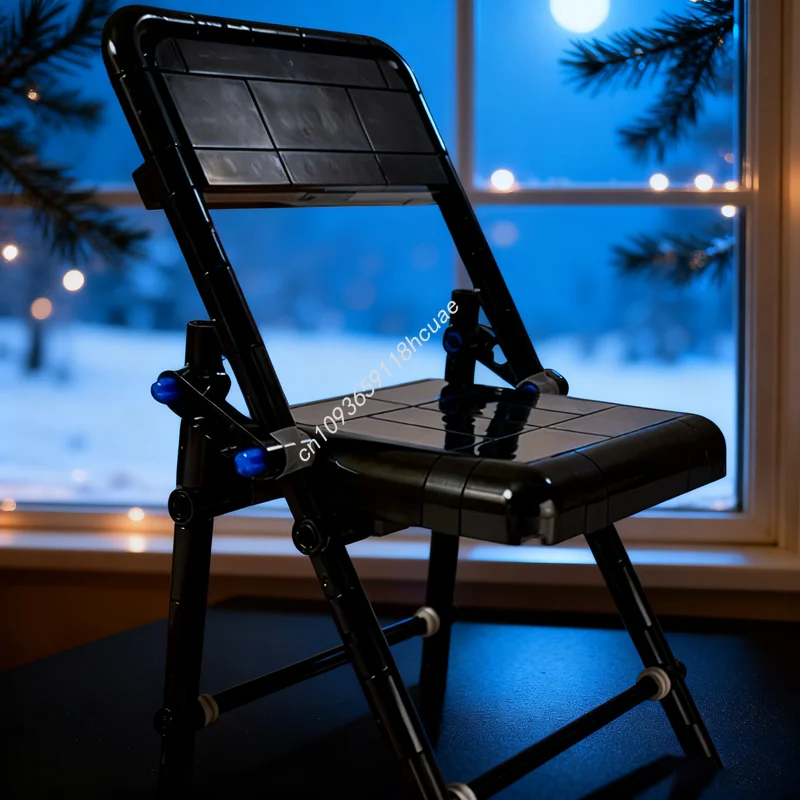 

140 шт. MOC складной стул Zachary Steinman Creatored модель строительные блоки игрушки сборка DIY рождественские подарки идея дети день рождения