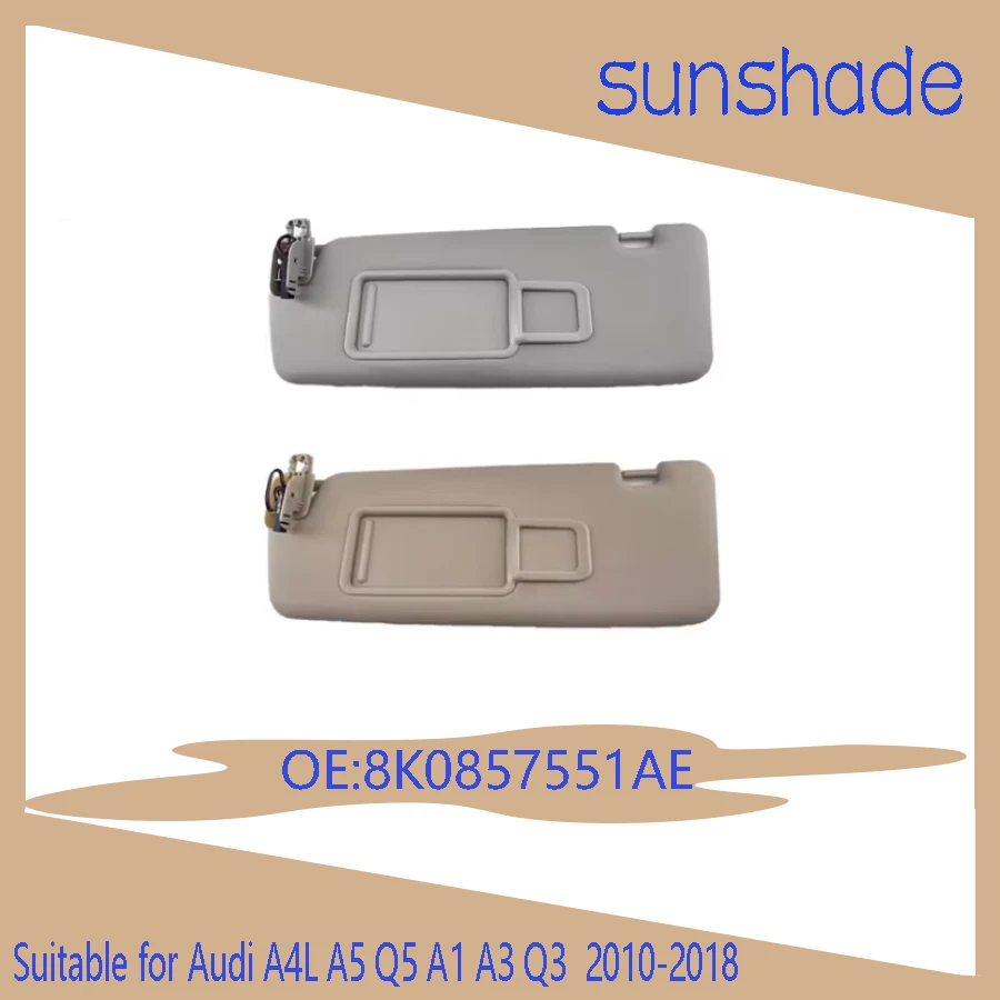 

Applicable toAudi 2009-2016 A4L/A5 Visor 2010-2018 Q5 Makeup mirror 8K0857551AE 2013 2014 2015 2016 20172018 A1/A3/Q3 auto parts