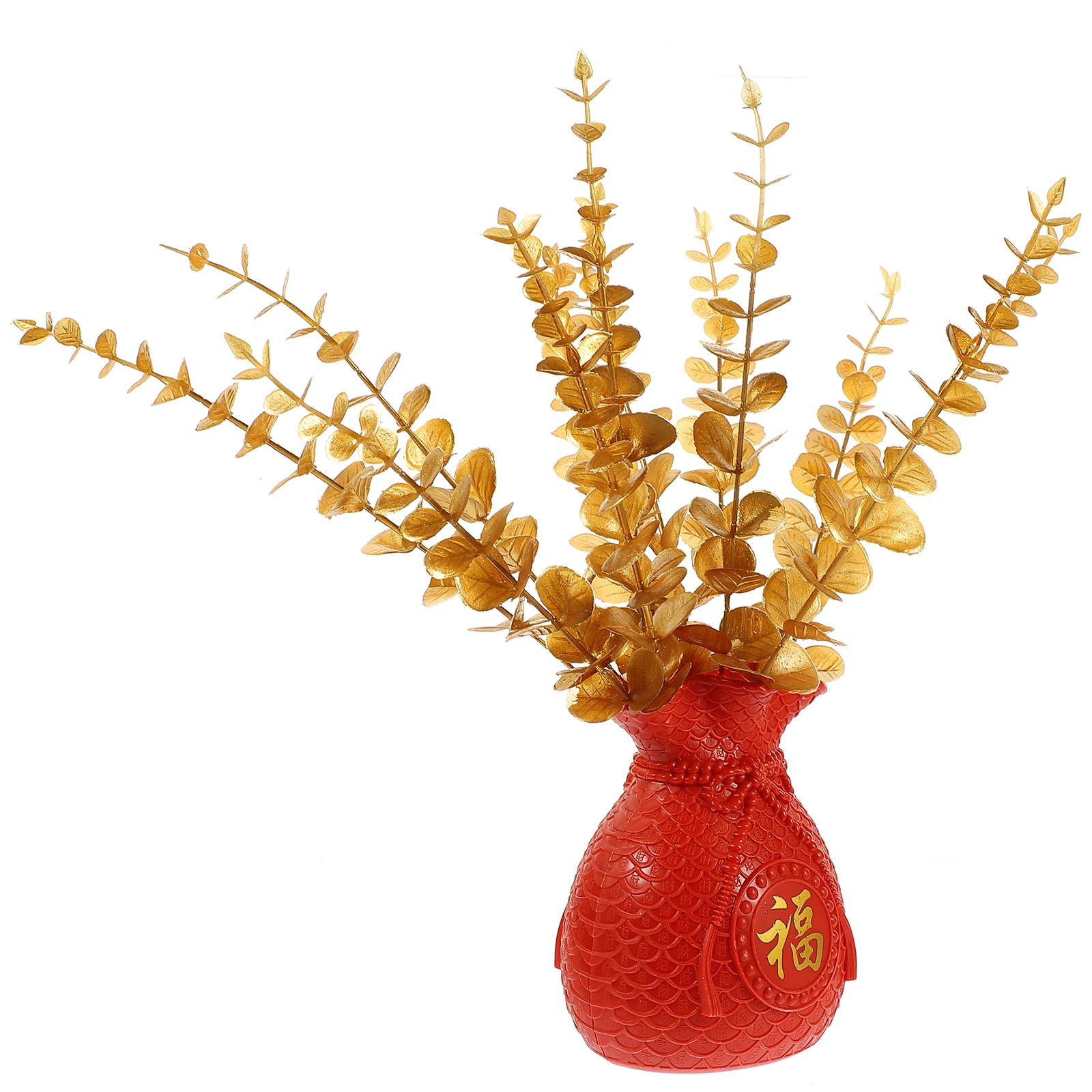 

Creative Money Bag Vase Exquisite Workmanship For Dried Flower Arrangement Lucky Fruit Decorative Flower Vase Desktop Tabletop